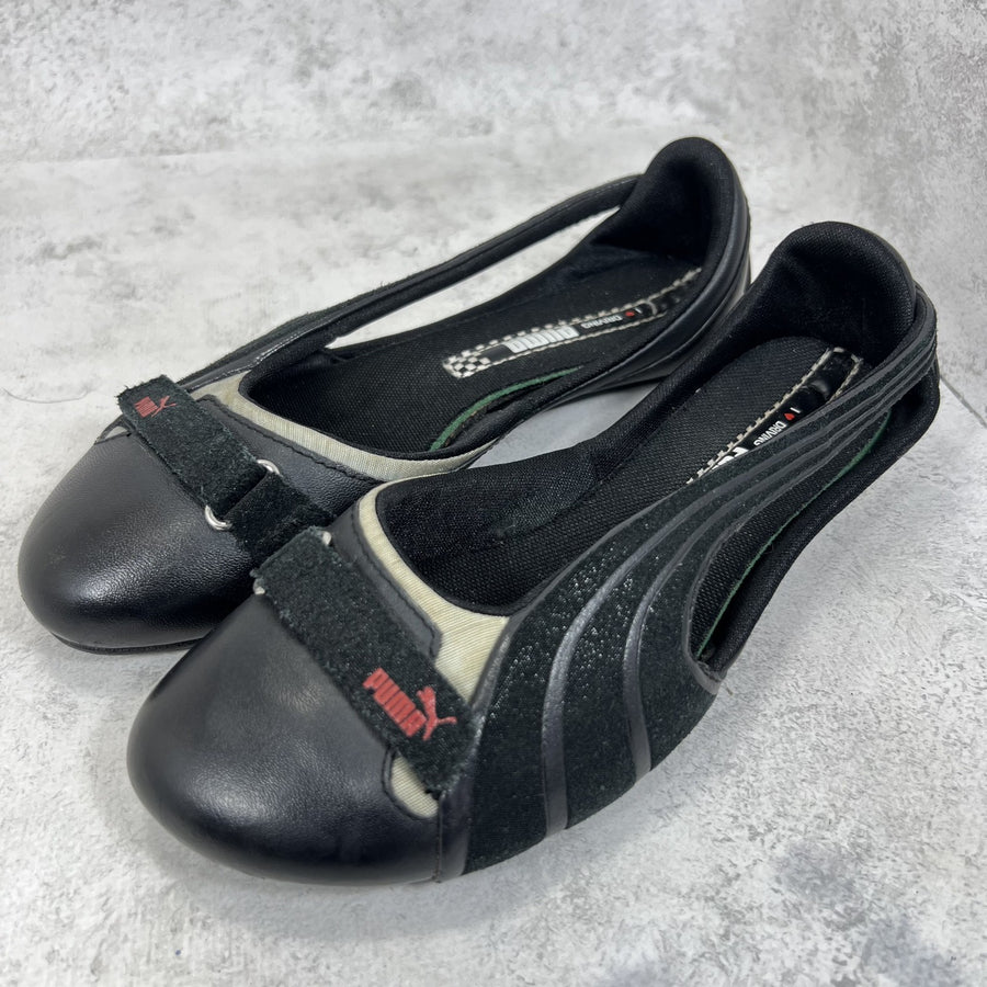 Puma Speed Cat Vintage Black Ballet Flats EU 37