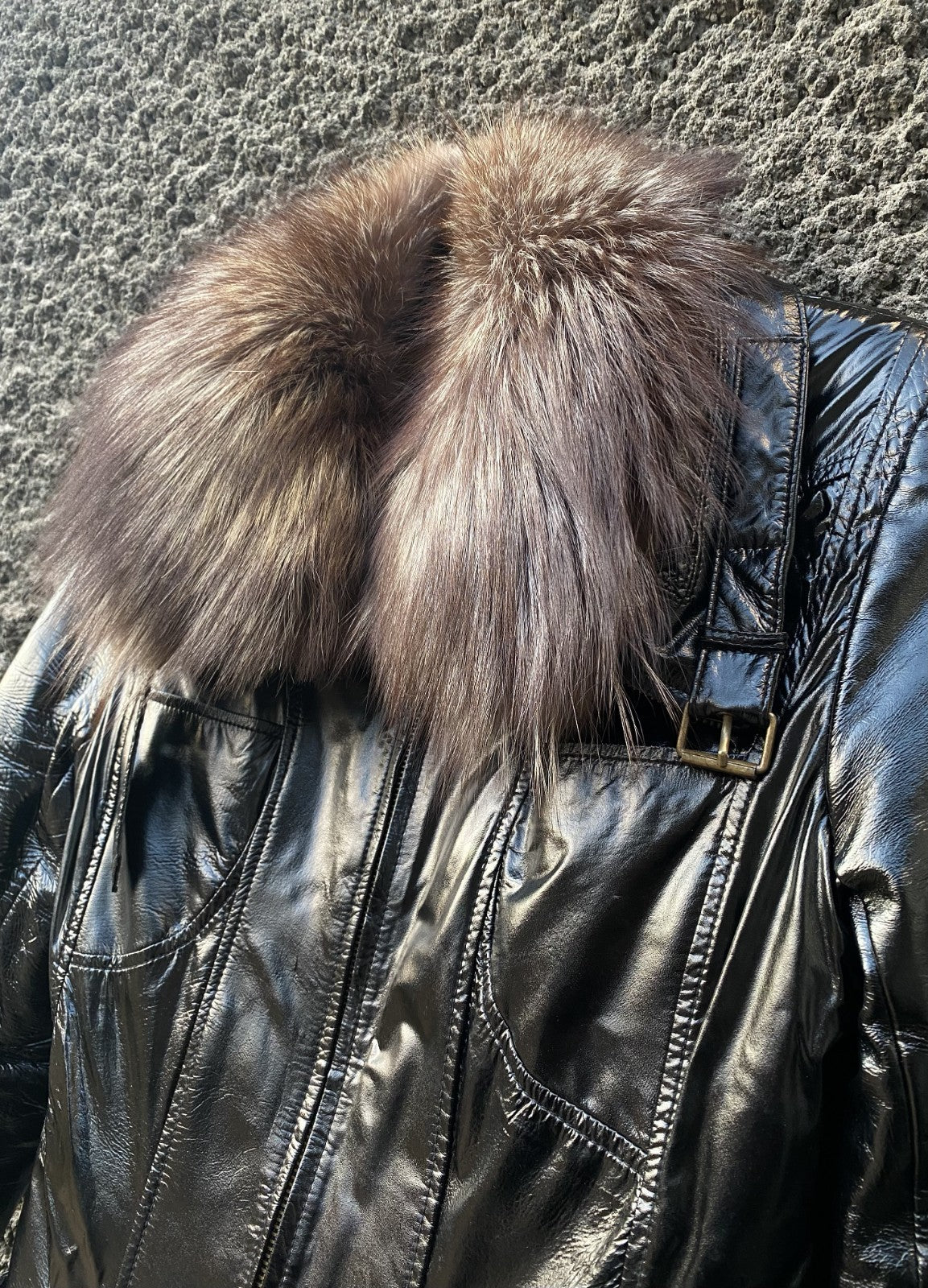 Vintage 90s Japanese Avant Garde Style Leather Jacket