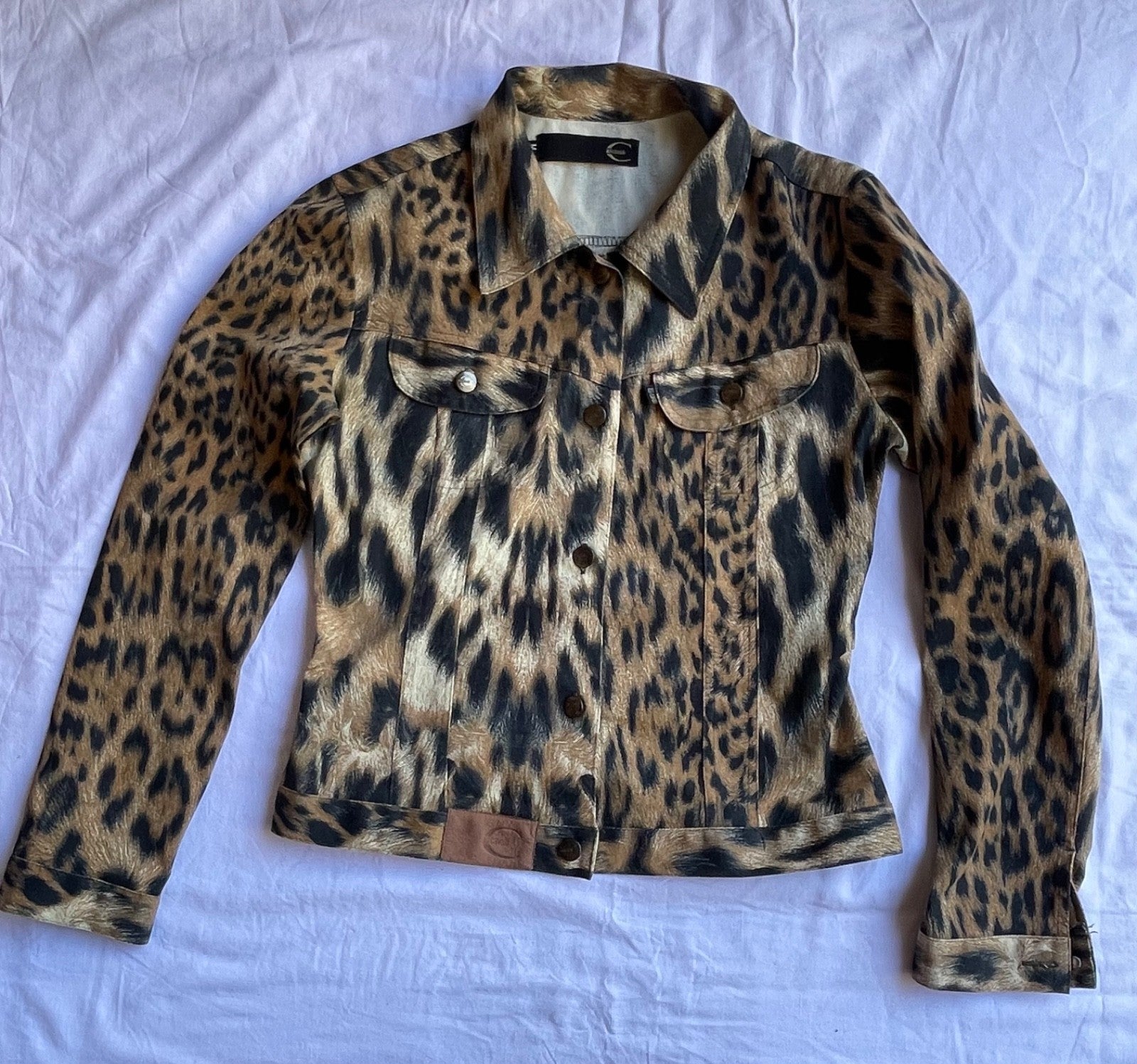 Just Cavalli Leopard Print Two-Piece Set