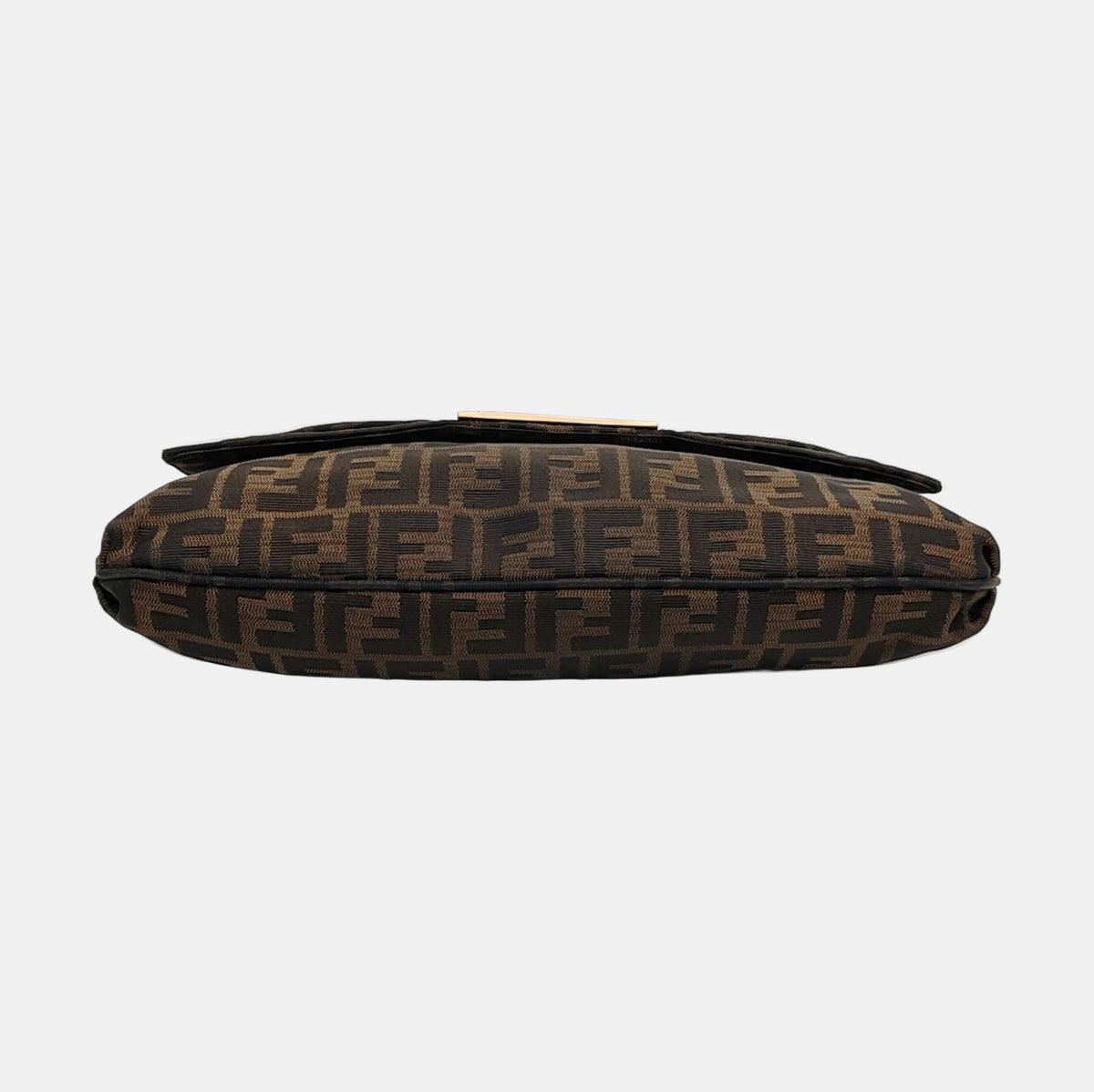 Fendi Mia Baguette Handbag, Brown Fabric