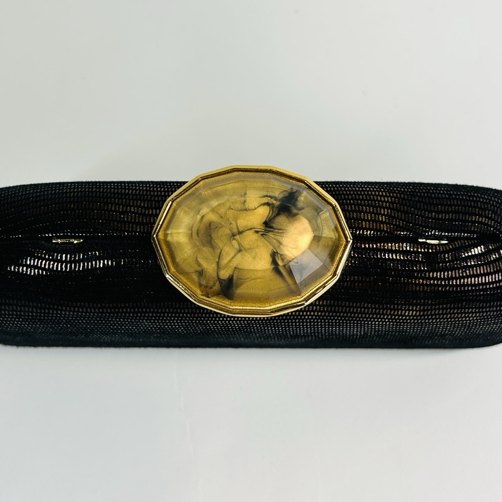 Judith Leiber Moire Classic Clutch Evening Bag