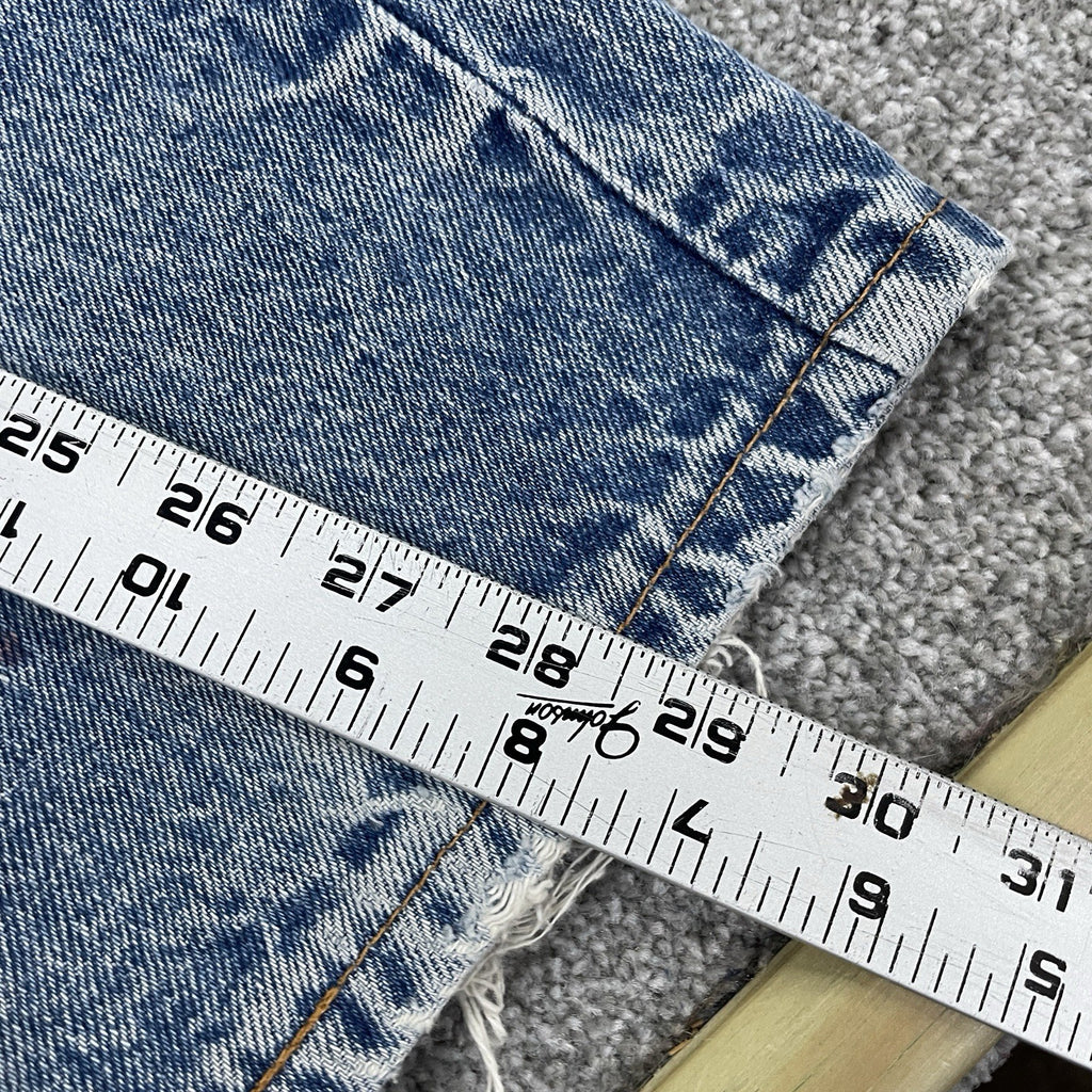 Levi's 505 Distressed Denim Jeans, Faded Wash