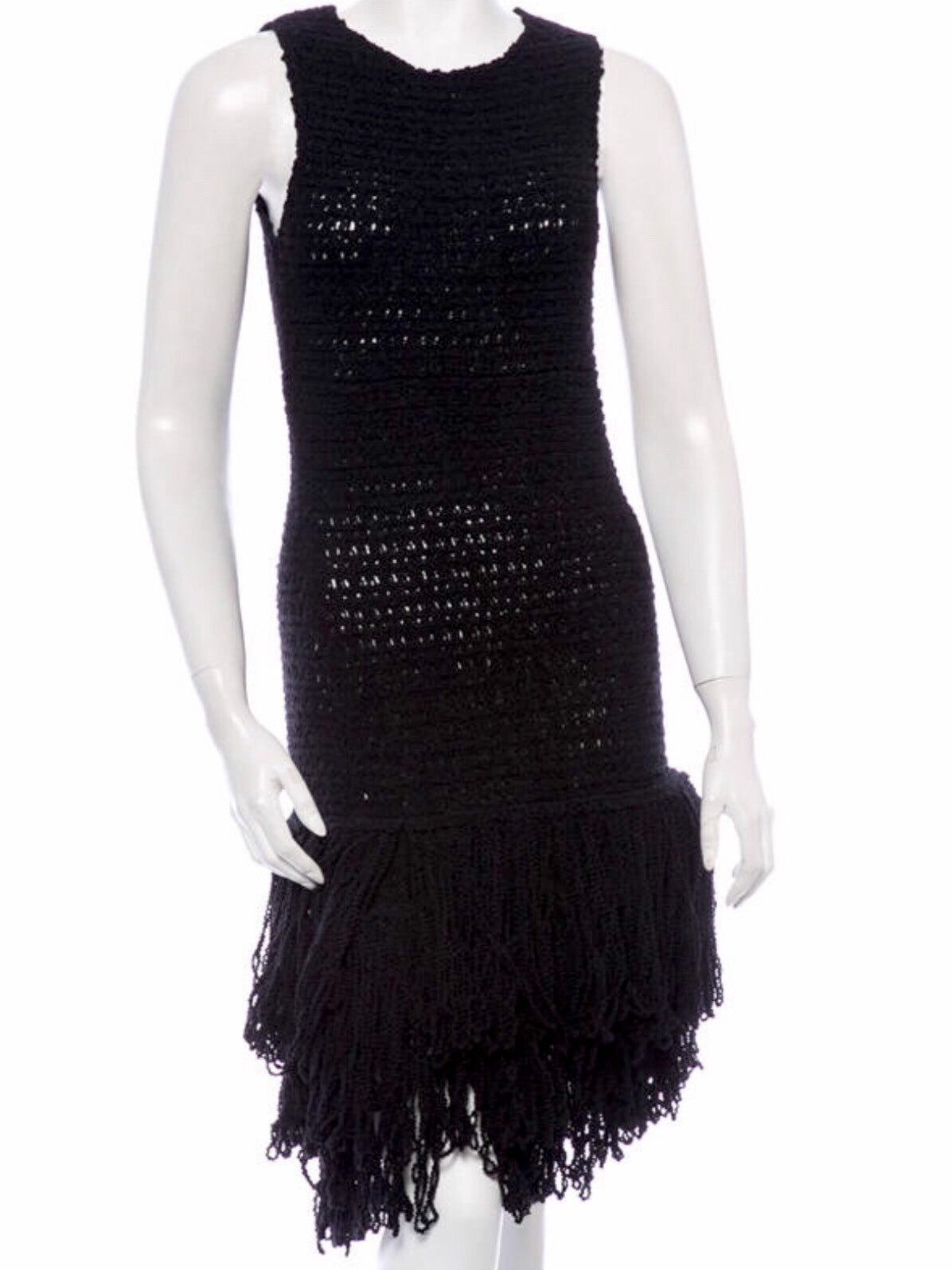 Christian Dior by John Galliano Knitted Fringe Dress, Winter 2007