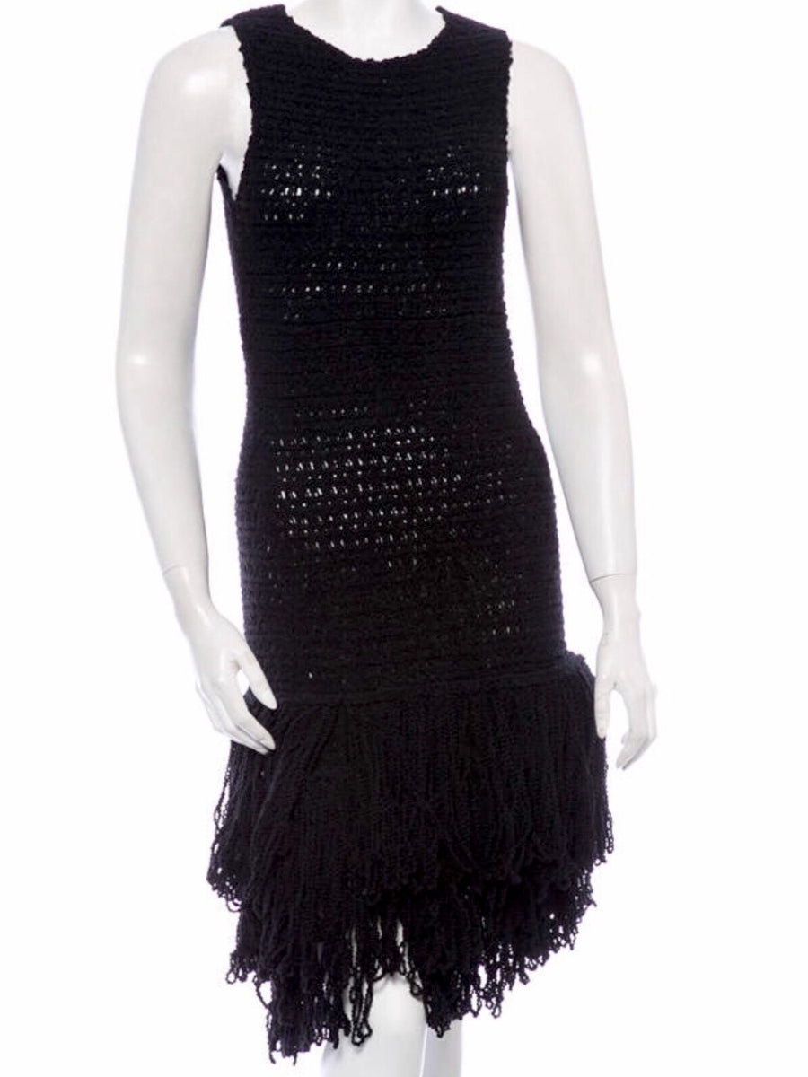 Christian Dior by John Galliano Knitted Fringe Dress, Winter 2007