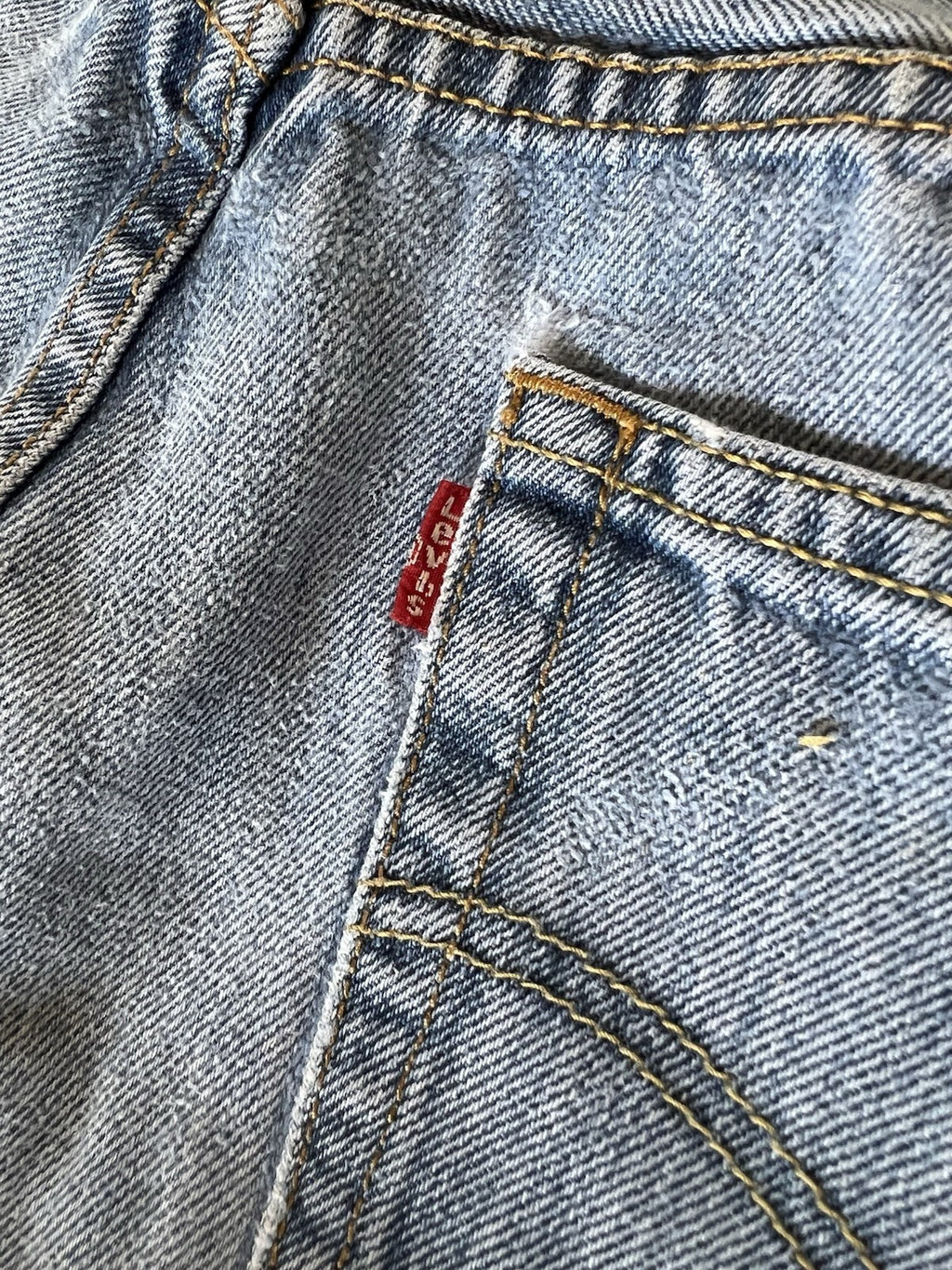 Levi's 501 Straight Fit Denim Jeans, Blue Light Wash