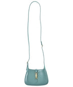 Gucci Jackie 1961 2Way Shoulder Bag in Light Blue Leather