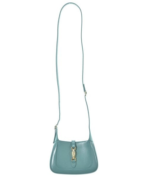 Gucci Jackie 1961 2Way Shoulder Bag in Light Blue Leather