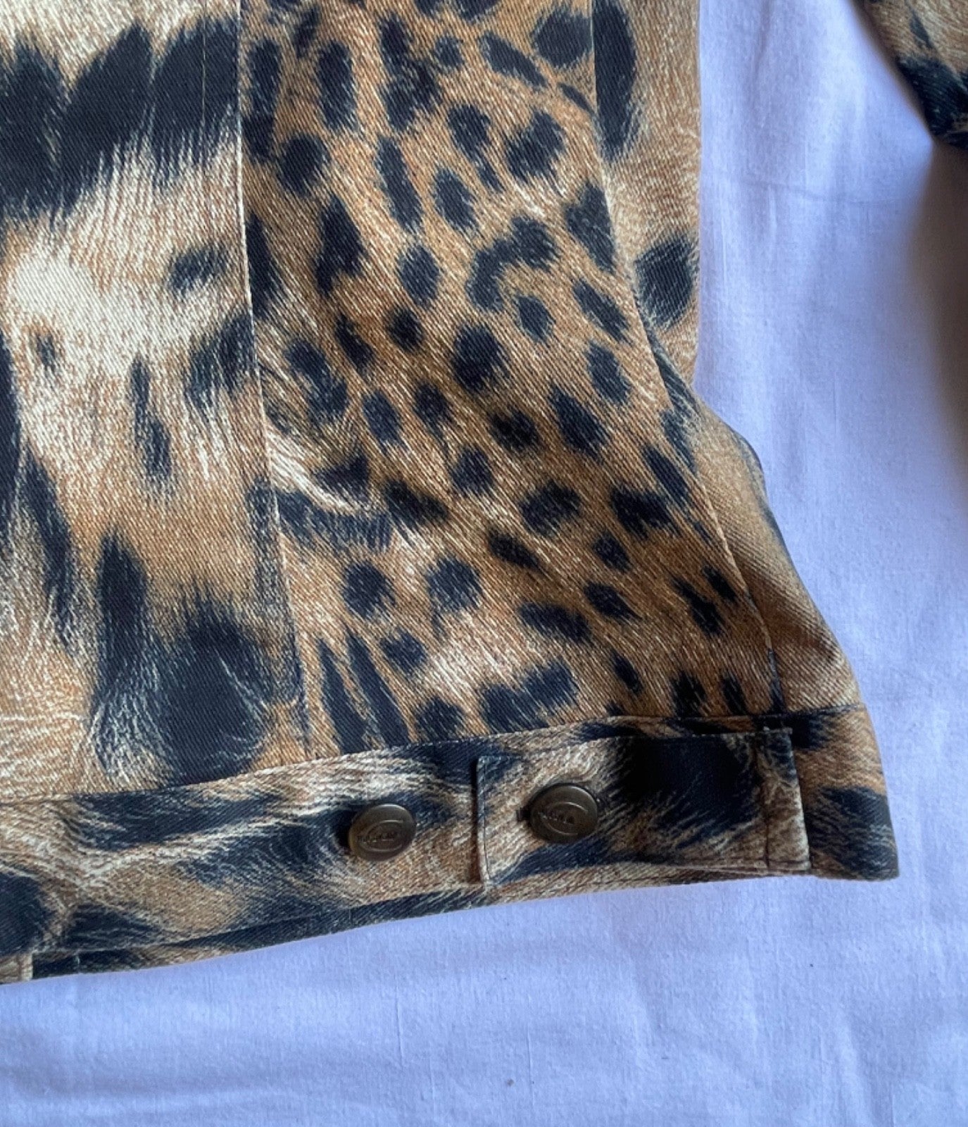 Just Cavalli Leopard Print Two-Piece Set