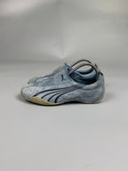 Puma Uke Vintage Blue Suede Sneakers, Women's US 7
