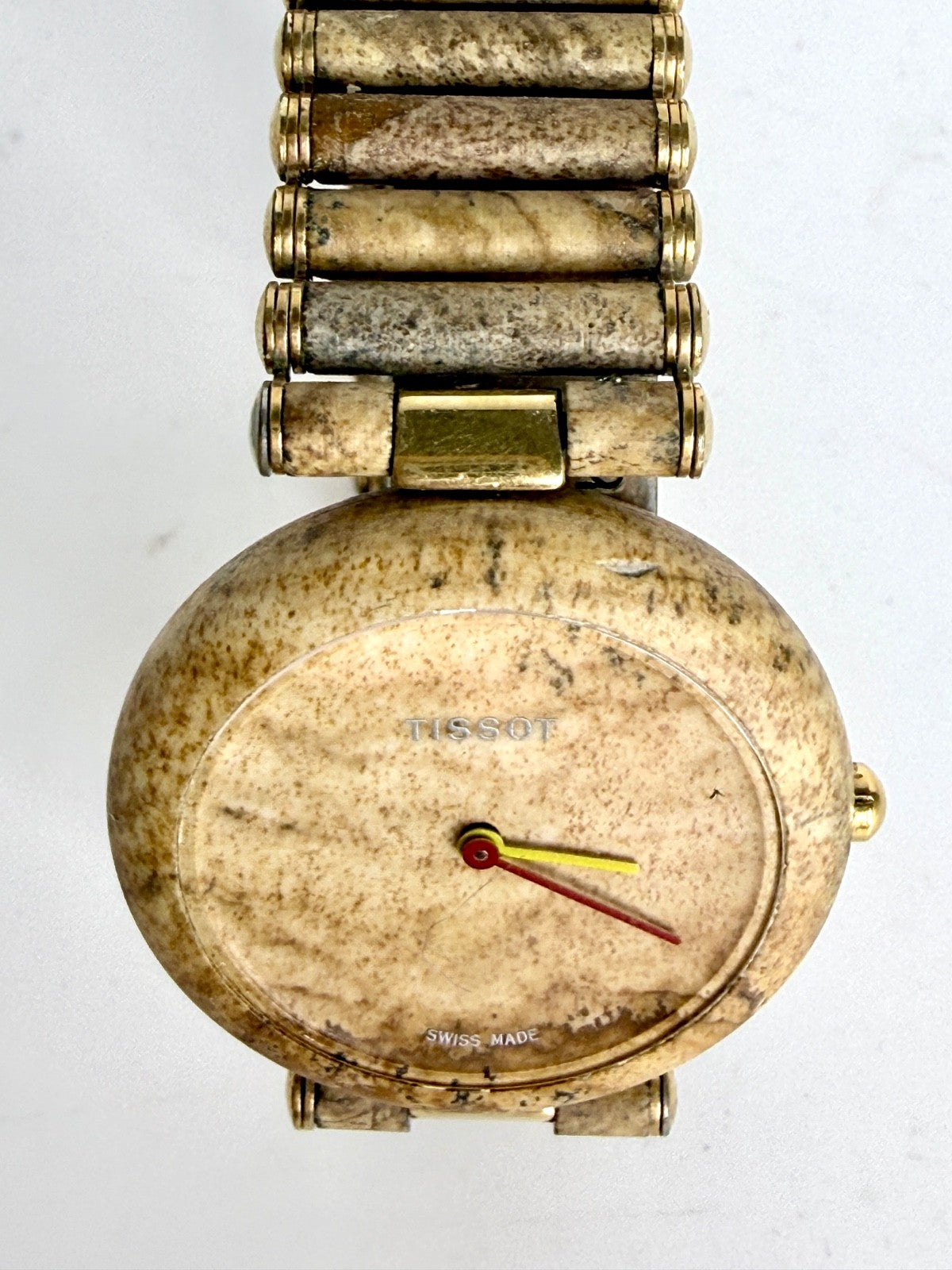 Tissot RockWatch R151 Marble Stone Bracelet Watch