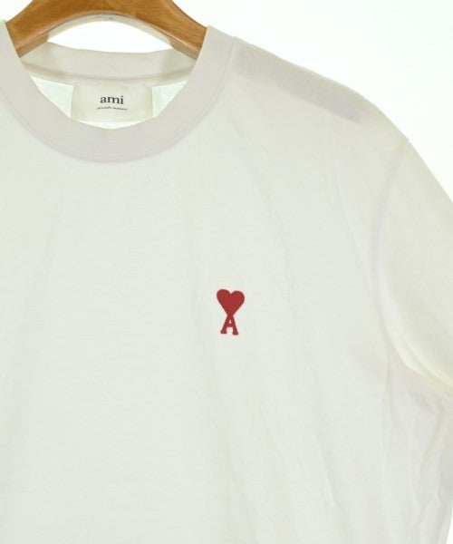 Ami White Cotton T-Shirt