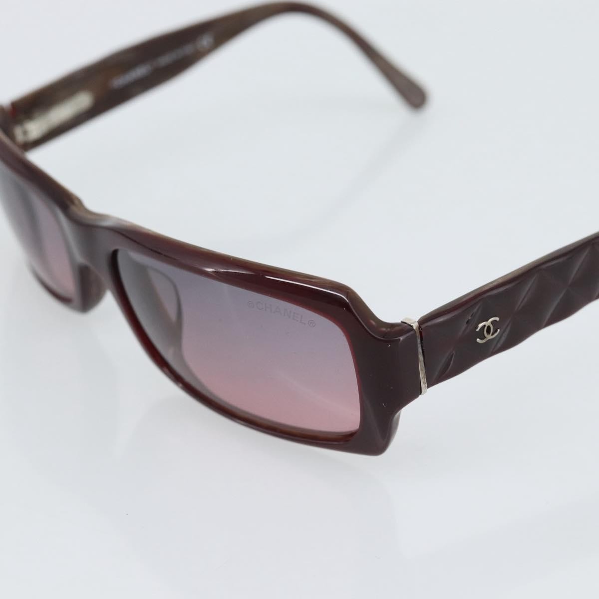Chanel Sunglasses, Brown Plastic with CC Logo