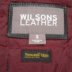 Wilsons Leather Jacket - Black Leather with Removable Thinsulate Liner