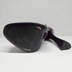 Prada Purple Black Patent Leather Strap Maryjane Heels Size EU 35 US 5
