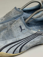 Puma Uke Vintage Blue Suede Sneakers, Women's US 7